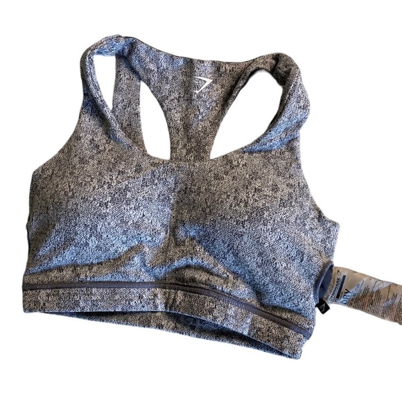 GymShark Gray Sport Bra XS - Picture 4 of 5